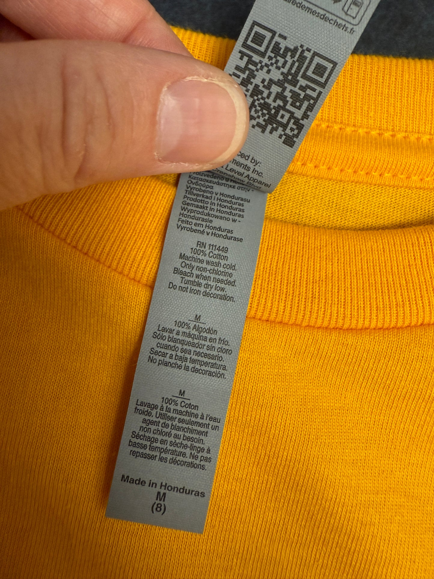 Eagles Tee - Yellow - Youth