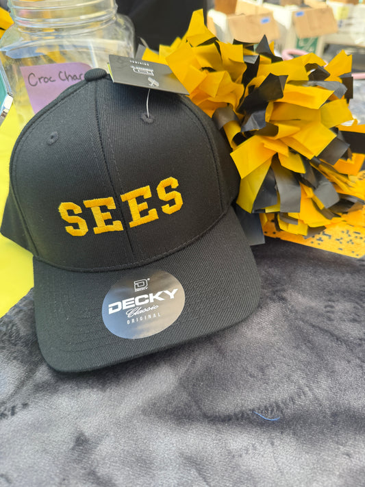 SEES Embroidered Snapback Hat - Youth