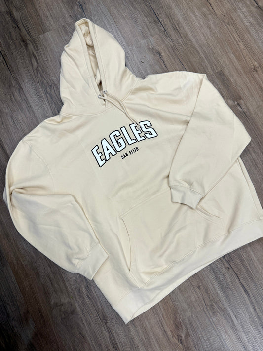 Eagles Arched Hoodie - Sandshell - Adult