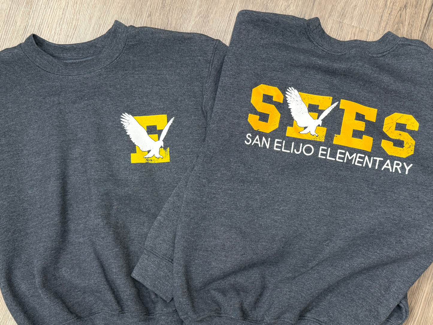 SEES Sweatshirt - Crewneck - Charcoal - Youth