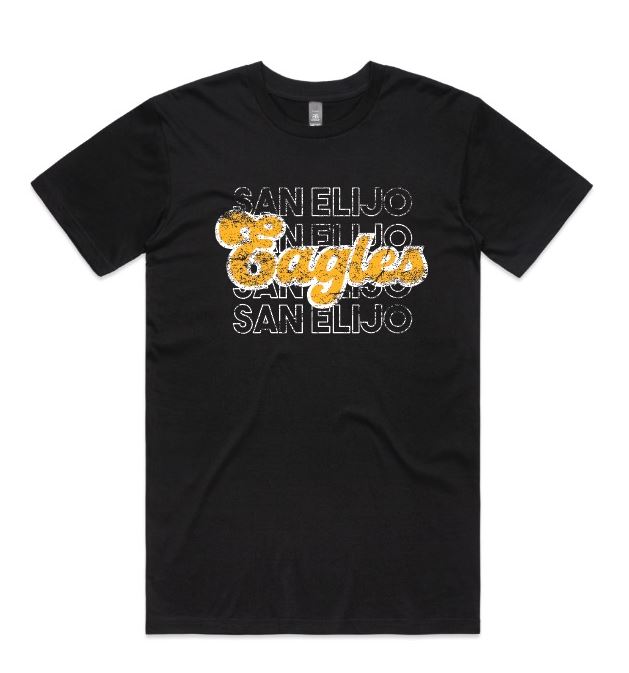 Eagles Tee - Black - Adult
