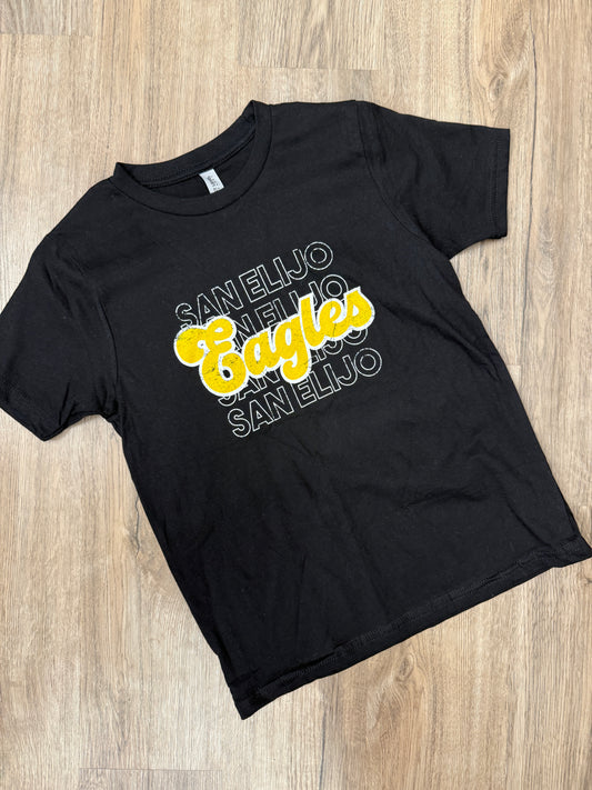 Eagles Tee - Black - Youth
