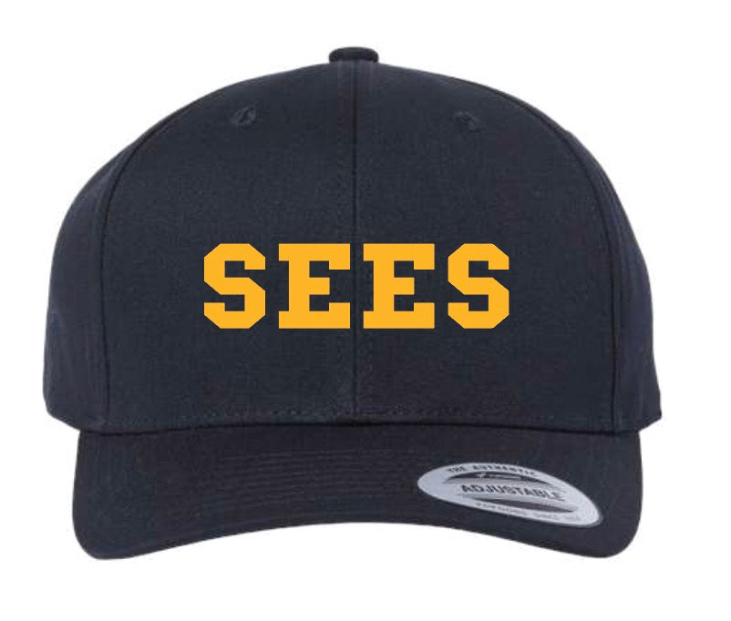 *New / In-Stock - SEES Embroidered Snapback Hat (ADULT)