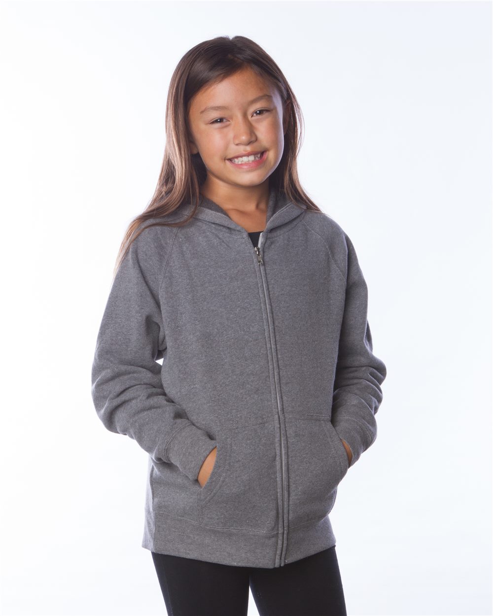 Retro Hoodie - Zip Up - Youth
