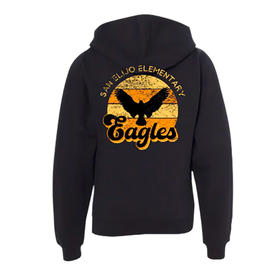 Retro Hoodie - Zip Up - Adult