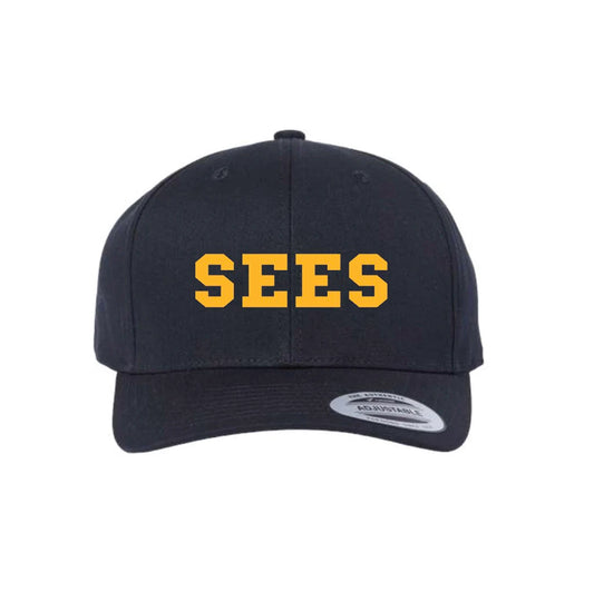 SEES Embroidered Snapback Hat - Adult