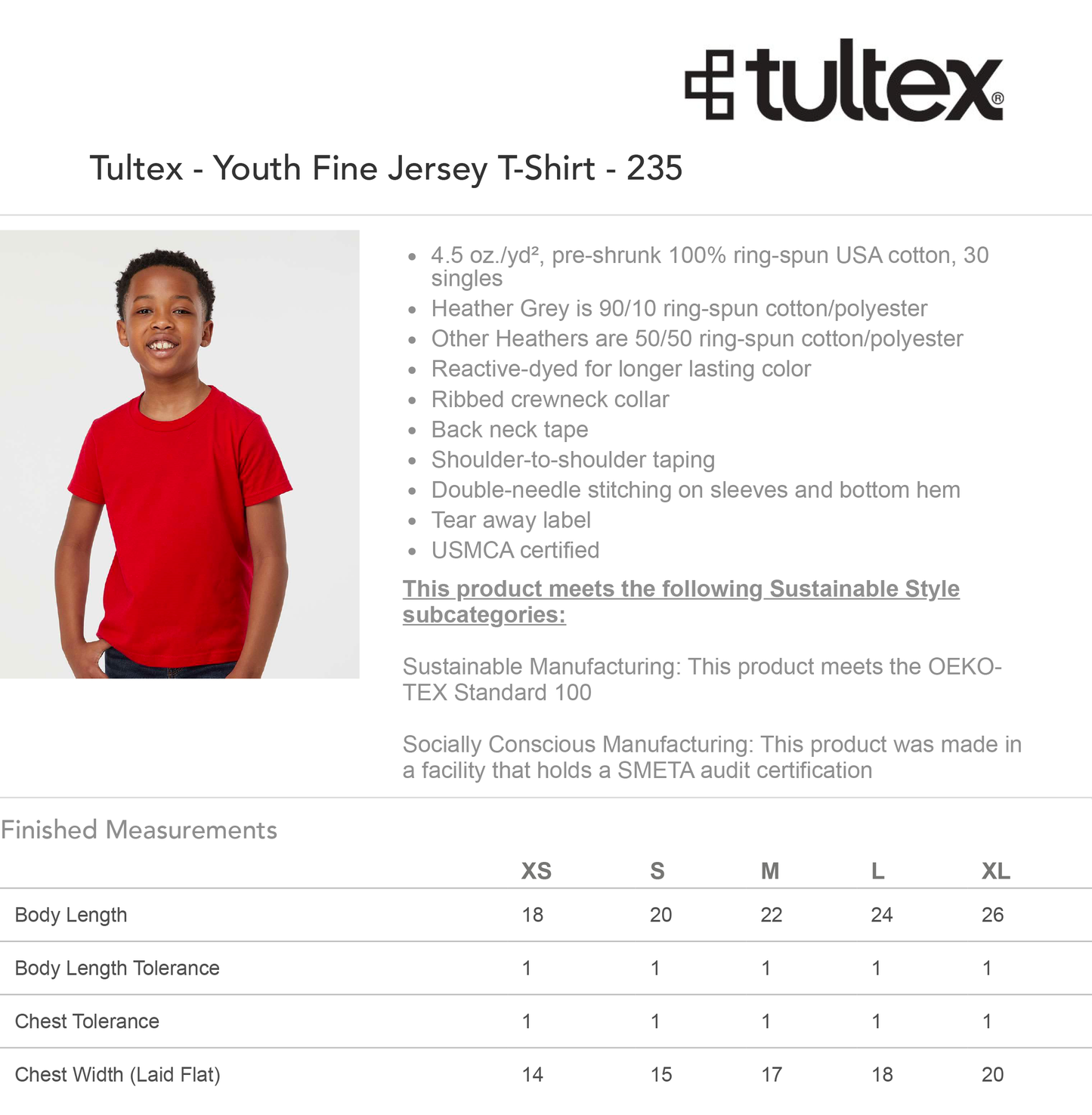 Retro Tee - Youth